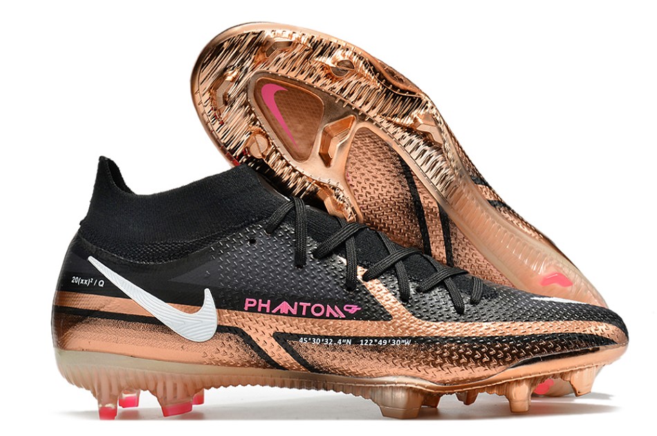 Nike Phantom GT2 Dynamic Fit Elite FG - or noir